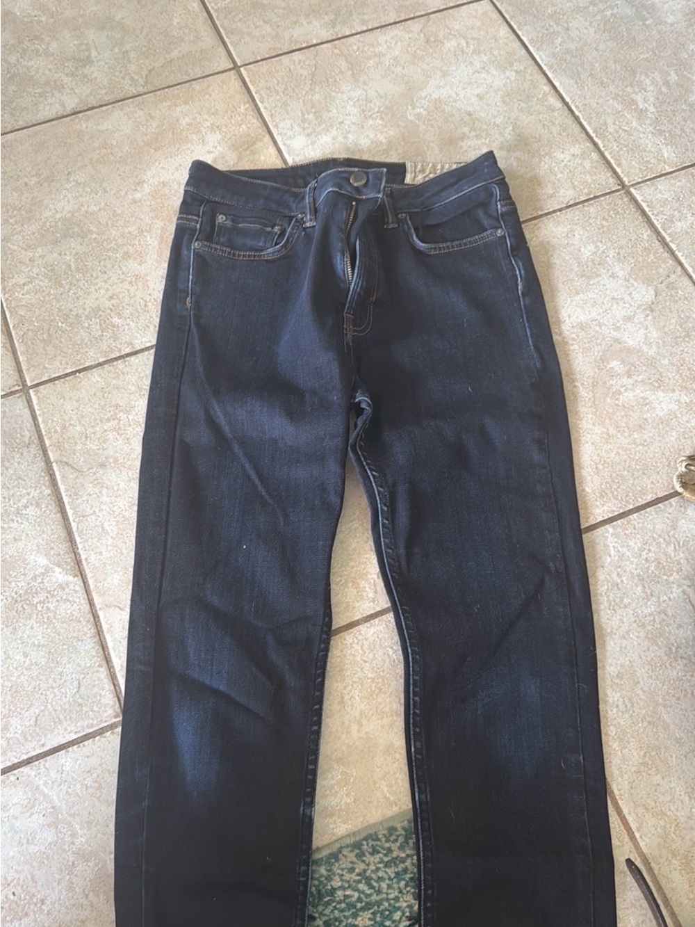 AllSaints Women's Skinny Jeans in Dark Indigo Black